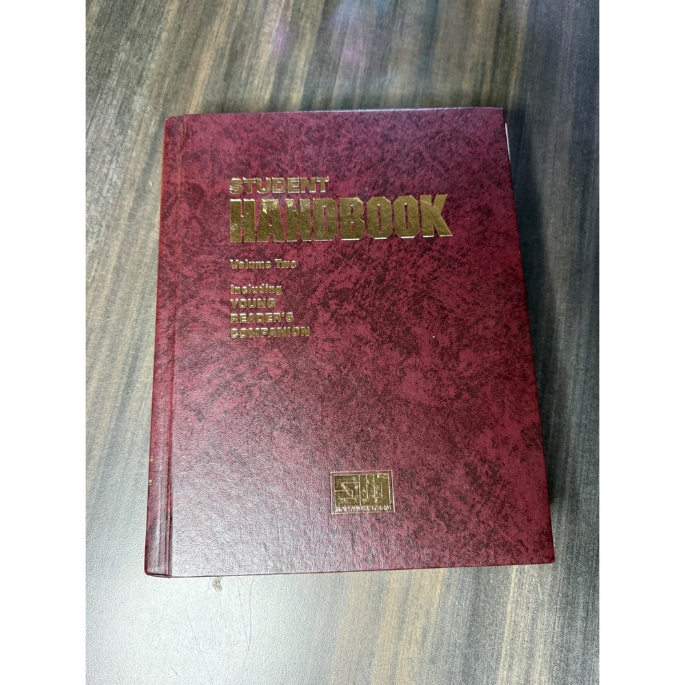 Southwestern Student Handbook Volume Two Young Readers Companion Burgundy Gold